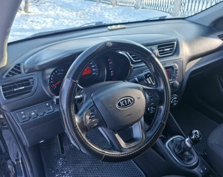 Черный Киа Рио, объемом двигателя 1.6 л и пробегом 231 тыс. км за 7400 $, фото 12 на Automoto.ua