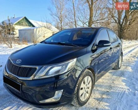 Черный Киа Рио, объемом двигателя 1.59 л и пробегом 231 тыс. км за 7100 $, фото 2 на Automoto.ua