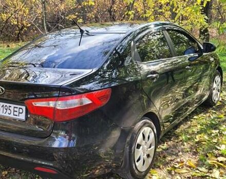 Черный Киа Рио, объемом двигателя 1.4 л и пробегом 120 тыс. км за 7200 $, фото 9 на Automoto.ua