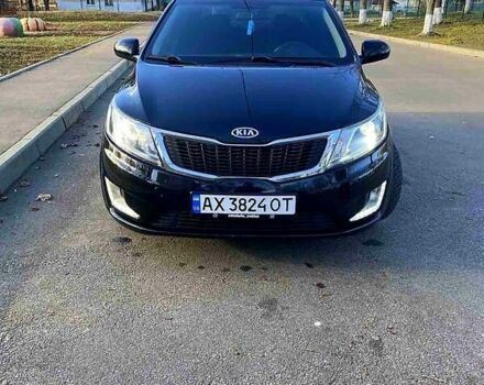 Черный Киа Рио, объемом двигателя 1.4 л и пробегом 1 тыс. км за 7100 $, фото 2 на Automoto.ua
