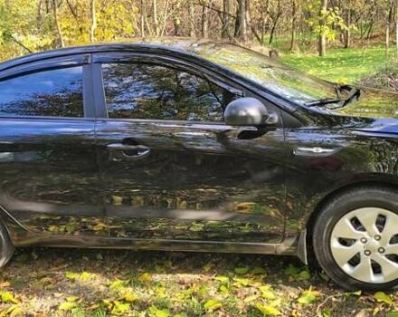 Черный Киа Рио, объемом двигателя 1.4 л и пробегом 120 тыс. км за 7200 $, фото 1 на Automoto.ua