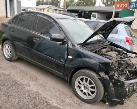 Чорний Кіа Ріо, об'ємом двигуна 1.4 л та пробігом 160 тис. км за 2600 $, фото 1 на Automoto.ua