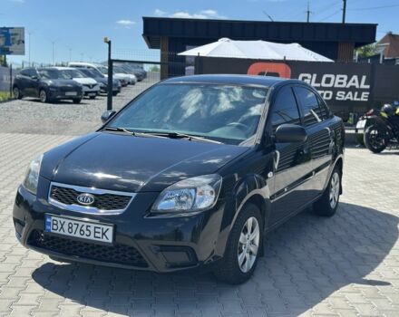 Черный Киа Рио, объемом двигателя 1.4 л и пробегом 50 тыс. км за 4899 $, фото 1 на Automoto.ua