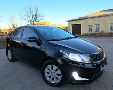 Черный Киа Рио, объемом двигателя 1.6 л и пробегом 231 тыс. км за 7600 $, фото 2 на Automoto.ua