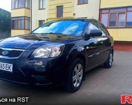 Черный Киа Рио, объемом двигателя 1.4 л и пробегом 49 тыс. км за 4800 $, фото 1 на Automoto.ua