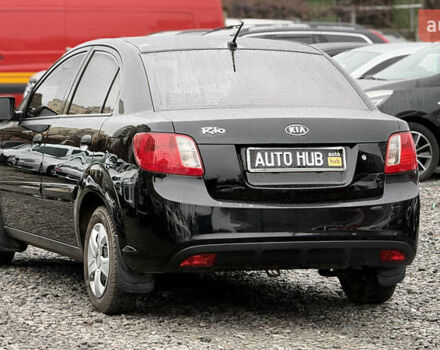 Черный Киа Рио, объемом двигателя 1.4 л и пробегом 100 тыс. км за 5000 $, фото 7 на Automoto.ua