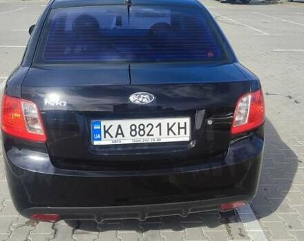 Черный Киа Рио, объемом двигателя 1.4 л и пробегом 224 тыс. км за 4600 $, фото 5 на Automoto.ua