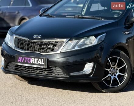 Черный Киа Рио, объемом двигателя 1.4 л и пробегом 162 тыс. км за 7700 $, фото 5 на Automoto.ua