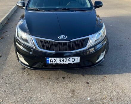Черный Киа Рио, объемом двигателя 1.4 л и пробегом 135 тыс. км за 6700 $, фото 8 на Automoto.ua