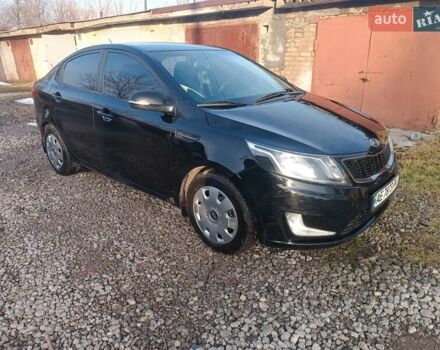 Черный Киа Рио, объемом двигателя 1.59 л и пробегом 178 тыс. км за 8400 $, фото 1 на Automoto.ua