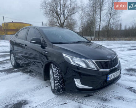 Черный Киа Рио, объемом двигателя 1.59 л и пробегом 249 тыс. км за 6900 $, фото 2 на Automoto.ua