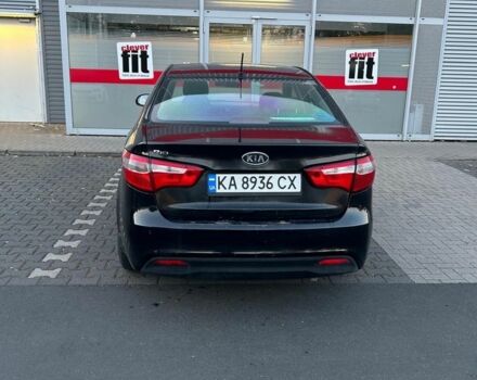 Черный Киа Рио, объемом двигателя 1.4 л и пробегом 190 тыс. км за 6600 $, фото 1 на Automoto.ua