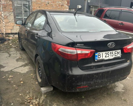 Черный Киа Рио, объемом двигателя 1.4 л и пробегом 100 тыс. км за 3200 $, фото 2 на Automoto.ua