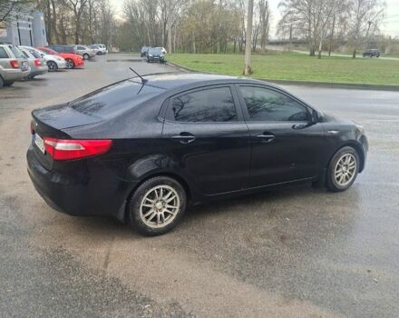 Черный Киа Рио, объемом двигателя 1.4 л и пробегом 197 тыс. км за 7000 $, фото 3 на Automoto.ua