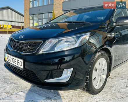 Черный Киа Рио, объемом двигателя 1.59 л и пробегом 93 тыс. км за 9350 $, фото 1 на Automoto.ua