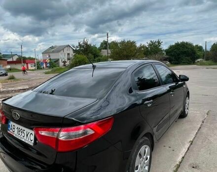 Черный Киа Рио, объемом двигателя 1.4 л и пробегом 199 тыс. км за 8600 $, фото 1 на Automoto.ua