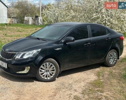 Черный Киа Рио, объемом двигателя 1.4 л и пробегом 108 тыс. км за 7950 $, фото 5 на Automoto.ua