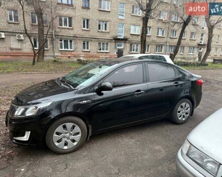 Черный Киа Рио, объемом двигателя 1.4 л и пробегом 154 тыс. км за 7200 $, фото 4 на Automoto.ua