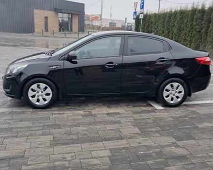 Черный Киа Рио, объемом двигателя 1.4 л и пробегом 244 тыс. км за 6900 $, фото 7 на Automoto.ua
