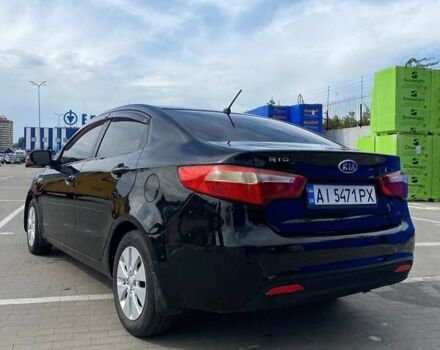 Черный Киа Рио, объемом двигателя 1.4 л и пробегом 92 тыс. км за 6999 $, фото 7 на Automoto.ua