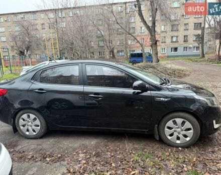 Черный Киа Рио, объемом двигателя 1.4 л и пробегом 154 тыс. км за 7200 $, фото 3 на Automoto.ua