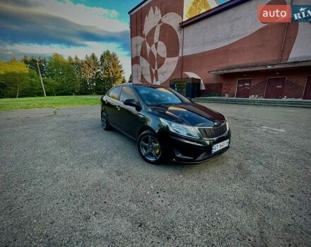 Черный Киа Рио, объемом двигателя 1.4 л и пробегом 95 тыс. км за 7299 $, фото 6 на Automoto.ua