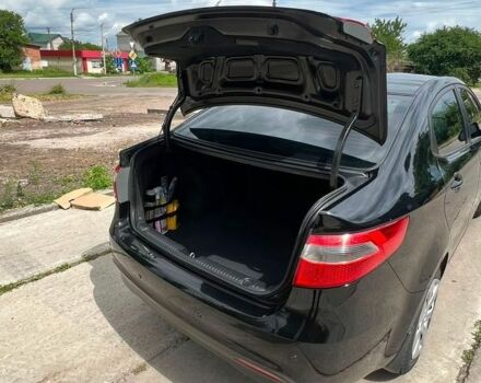 Черный Киа Рио, объемом двигателя 1.4 л и пробегом 199 тыс. км за 8600 $, фото 8 на Automoto.ua