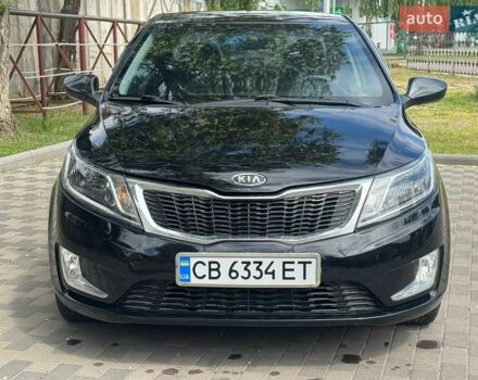 Черный Киа Рио, объемом двигателя 1.4 л и пробегом 155 тыс. км за 7500 $, фото 2 на Automoto.ua