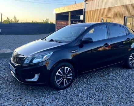 Черный Киа Рио, объемом двигателя 1.6 л и пробегом 201 тыс. км за 8000 $, фото 2 на Automoto.ua