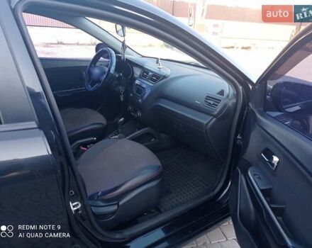 Черный Киа Рио, объемом двигателя 1.6 л и пробегом 285 тыс. км за 7800 $, фото 7 на Automoto.ua