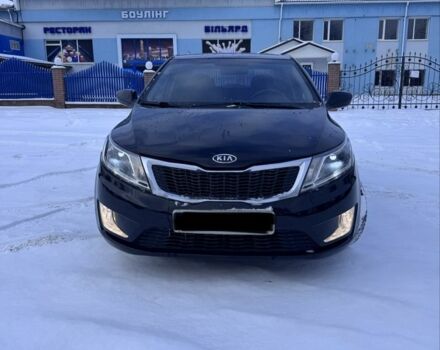 Черный Киа Рио, объемом двигателя 1.4 л и пробегом 160 тыс. км за 7200 $, фото 6 на Automoto.ua