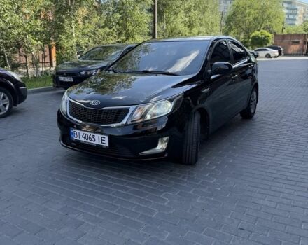 Чорний Кіа Ріо, об'ємом двигуна 1.4 л та пробігом 103 тис. км за 7999 $, фото 2 на Automoto.ua
