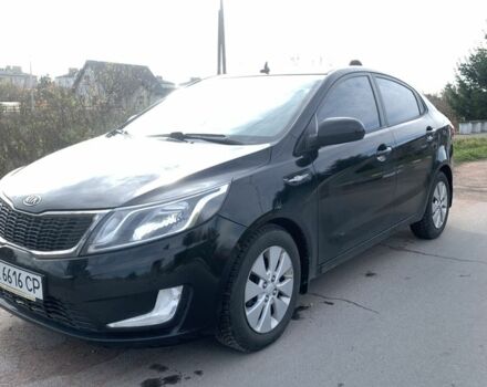 Чорний Кіа Ріо, об'ємом двигуна 1.4 л та пробігом 190 тис. км за 5500 $, фото 1 на Automoto.ua