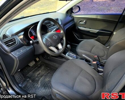 Черный Киа Рио, объемом двигателя 1.6 л и пробегом 103 тыс. км за 6800 $, фото 6 на Automoto.ua
