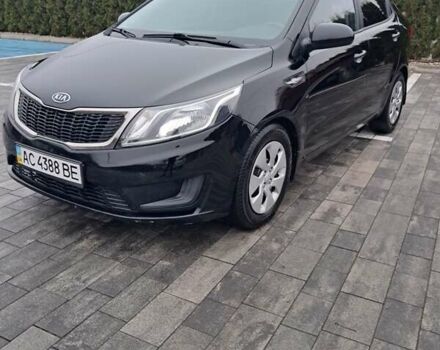 Черный Киа Рио, объемом двигателя 1.4 л и пробегом 244 тыс. км за 6900 $, фото 5 на Automoto.ua