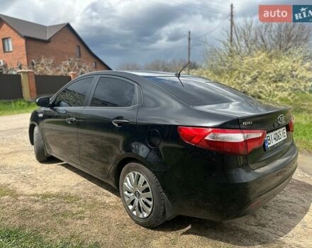 Черный Киа Рио, объемом двигателя 1.4 л и пробегом 108 тыс. км за 7950 $, фото 6 на Automoto.ua