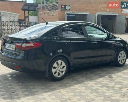 Черный Киа Рио, объемом двигателя 1.4 л и пробегом 155 тыс. км за 7500 $, фото 10 на Automoto.ua
