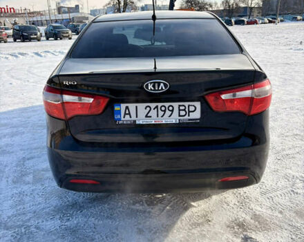 Черный Киа Рио, объемом двигателя 1.6 л и пробегом 270 тыс. км за 6650 $, фото 5 на Automoto.ua