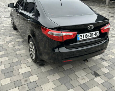 Черный Киа Рио, объемом двигателя 1.4 л и пробегом 111 тыс. км за 7500 $, фото 3 на Automoto.ua