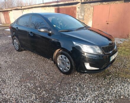 Черный Киа Рио, объемом двигателя 1.6 л и пробегом 180 тыс. км за 8200 $, фото 1 на Automoto.ua