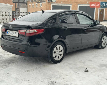 Черный Киа Рио, объемом двигателя 1.4 л и пробегом 155 тыс. км за 7500 $, фото 10 на Automoto.ua