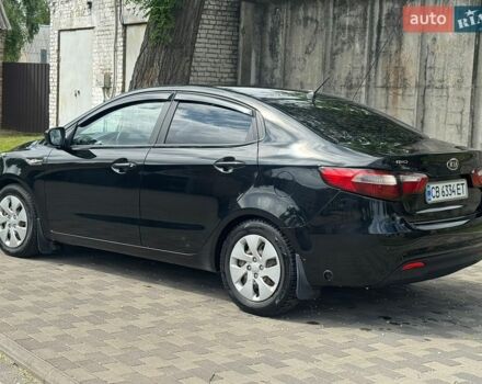 Черный Киа Рио, объемом двигателя 1.4 л и пробегом 155 тыс. км за 7500 $, фото 9 на Automoto.ua