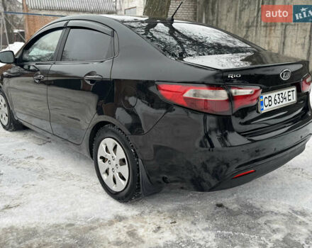Черный Киа Рио, объемом двигателя 1.4 л и пробегом 155 тыс. км за 7500 $, фото 11 на Automoto.ua