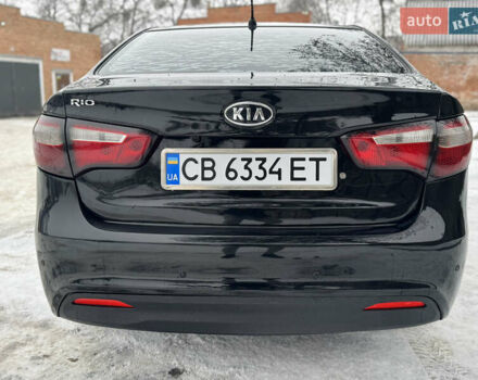 Черный Киа Рио, объемом двигателя 1.4 л и пробегом 155 тыс. км за 7500 $, фото 13 на Automoto.ua