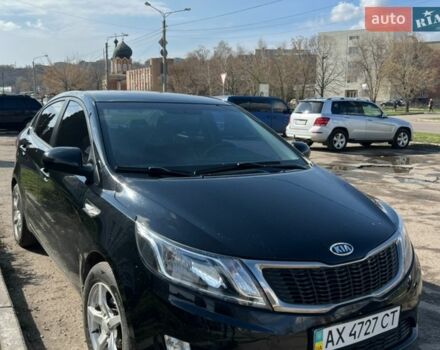 Черный Киа Рио, объемом двигателя 1.6 л и пробегом 103 тыс. км за 7800 $, фото 1 на Automoto.ua