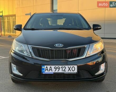 Черный Киа Рио, объемом двигателя 1.6 л и пробегом 181 тыс. км за 7950 $, фото 1 на Automoto.ua