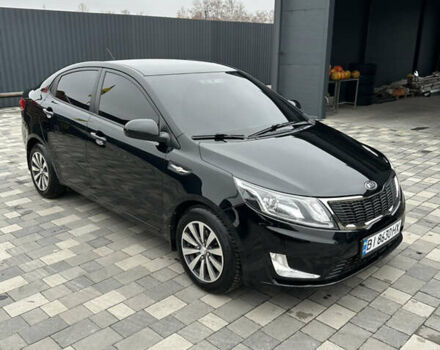 Черный Киа Рио, объемом двигателя 1.4 л и пробегом 111 тыс. км за 7500 $, фото 6 на Automoto.ua
