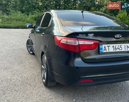 Черный Киа Рио, объемом двигателя 1.4 л и пробегом 95 тыс. км за 7299 $, фото 8 на Automoto.ua