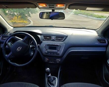 Черный Киа Рио, объемом двигателя 1.6 л и пробегом 246 тыс. км за 6600 $, фото 1 на Automoto.ua