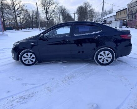 Черный Киа Рио, объемом двигателя 1.4 л и пробегом 160 тыс. км за 7200 $, фото 4 на Automoto.ua